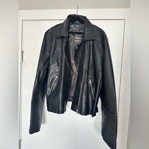 Brand New Rebdolls Black Faux Leather Jacket